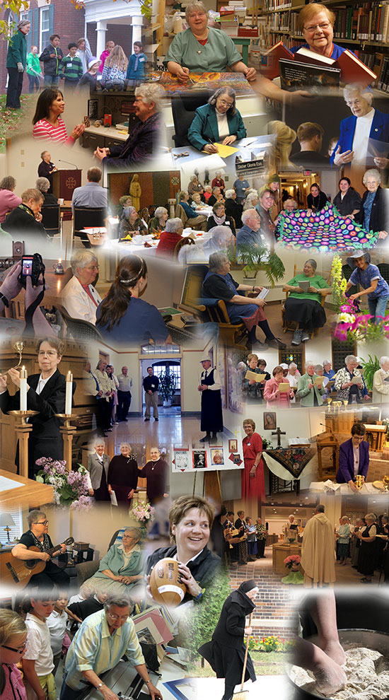 Monastery Ministries Collage