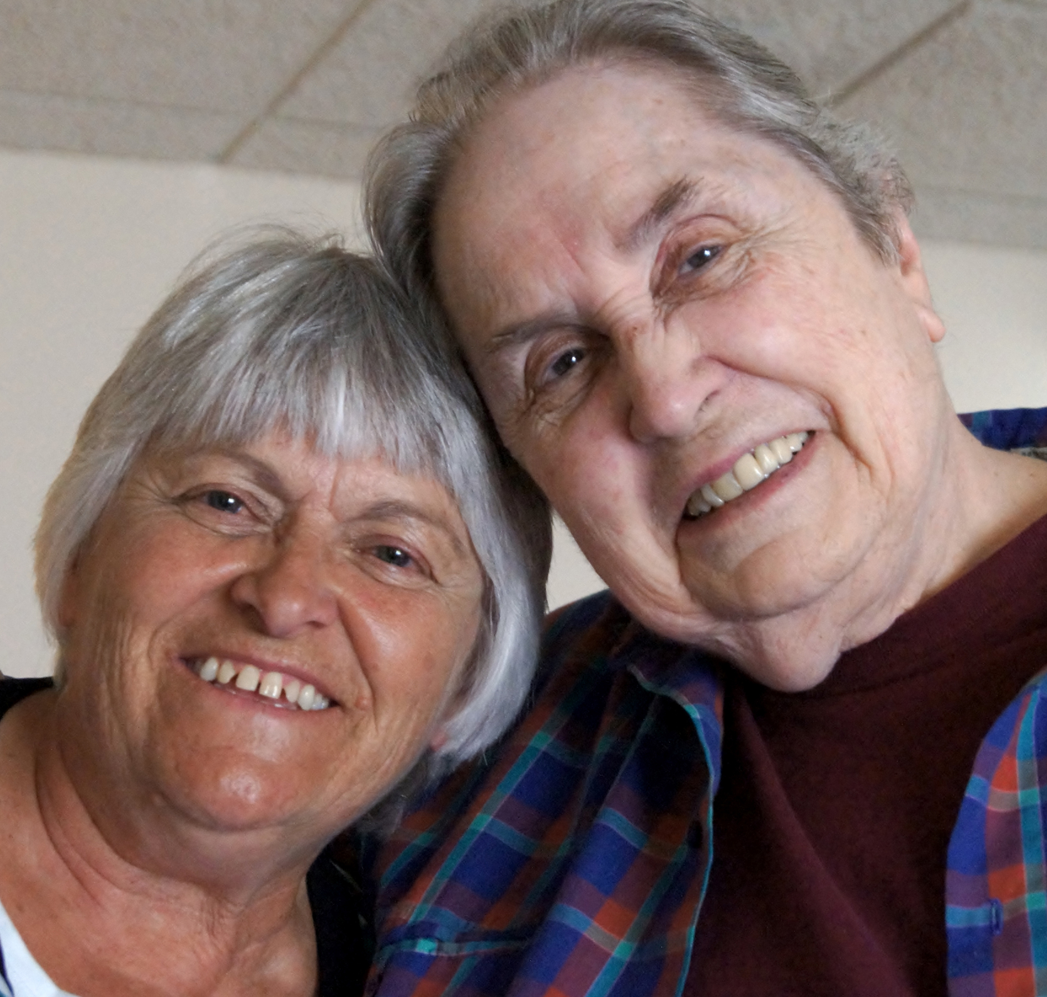 Associate (now Postulant) Jayne Erickson became fast friends with +Sister Agnes Alich and filled her last months with joy.