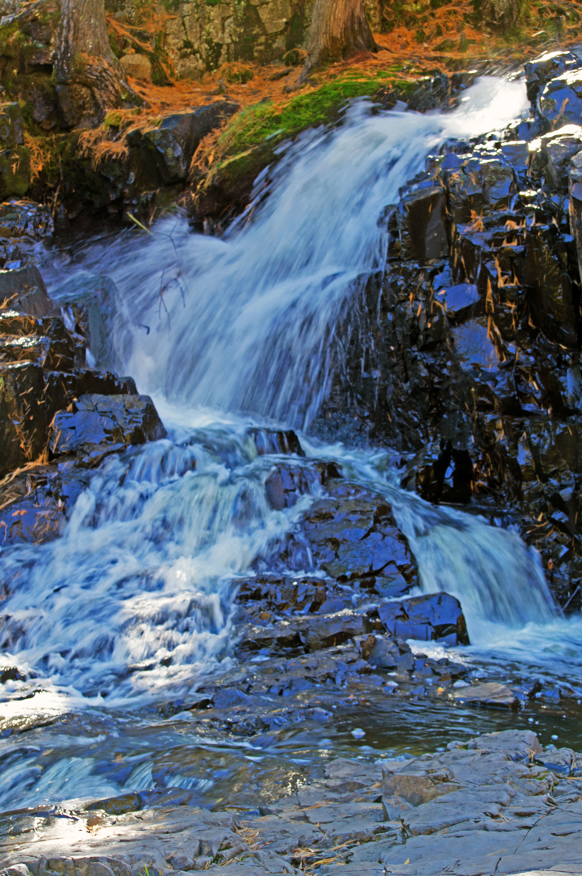 Waterfall on Chester Creek near the Monastery