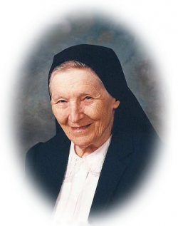 Sister Devota LaVoie, 103, died September 19, 2013, at St. Scholastica Monastery.