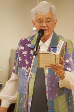 Sister Lois reads one of John O'Donohue's poems: The Eyes of Jesus