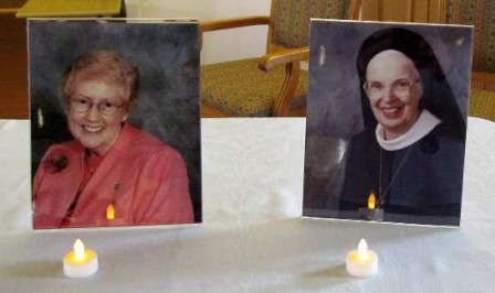 Sister Jean Maher and Sister Jane Casey