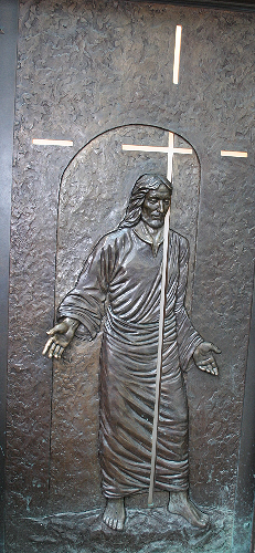Holy Door in Basilica of Notre Dame, Quebec