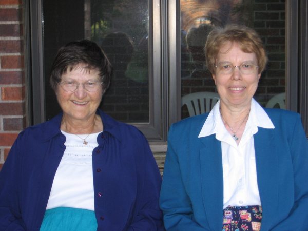 Sister Jeanne Ann and friend