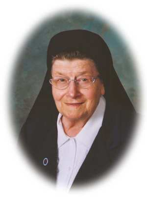 Sister Rebecca (Evelyn) Burggraff died February 5, 2013, at St. Scholastica Monastery. 