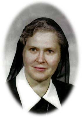 Sister Madeleva (Gertrude) Schur, 94, died on January 15, 2015, in the Benedictine Health Center, the same date on which her mother died in 1988. 