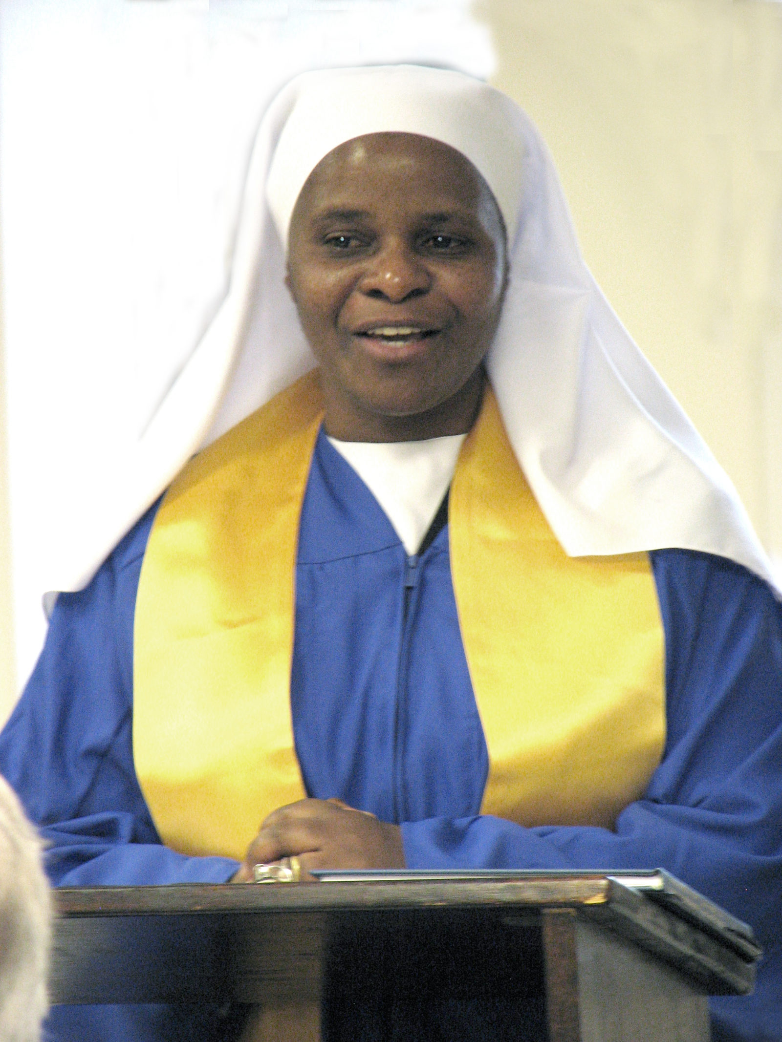 After Sister Gaudensia Mwanyika graduated from college, she returned home to Tanzania and built a school for children north of Dar es Salaam.
