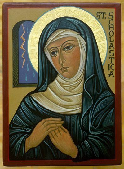 The Life Story of St. Scholastica, Story of Saint Scholastica